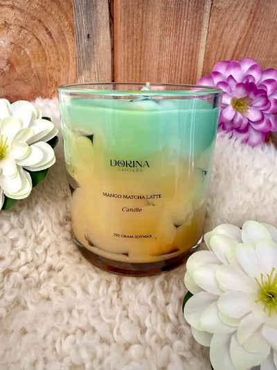 Mango Matcha Latte